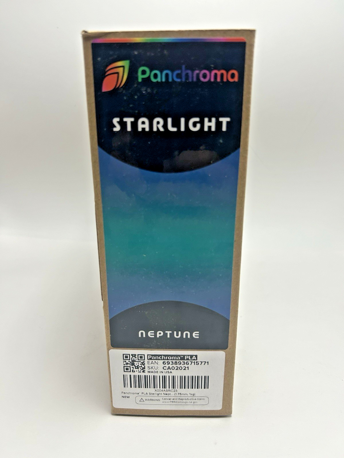 Panchroma PLA Filament, Luminous Starlight Neptune 1.75Mm 3D Printing Filament