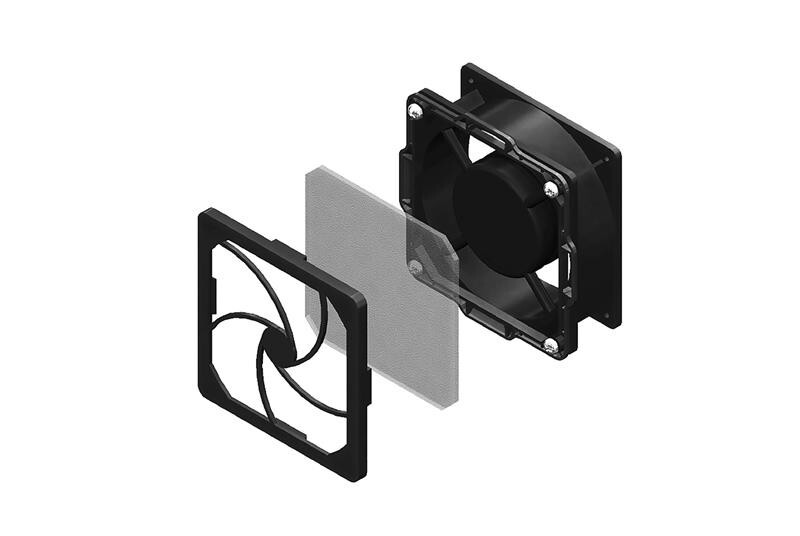 CPI 40975-002 Low-Decibel Dual-Fan and Filter Kit for CUBE-iT Wall-Mount Cabinet