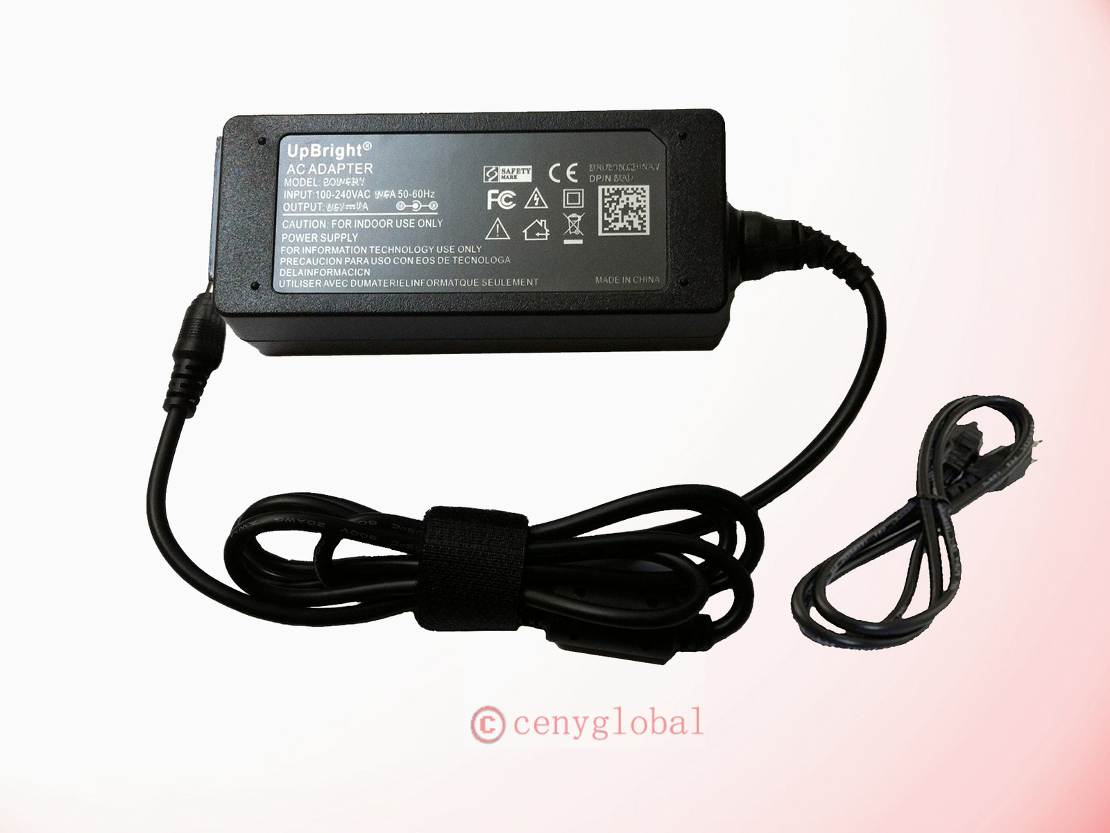 AC Adapter For 2Wire 3800HGV 33600HGV-B Gateway Modem ATT U-verse Uverse Router