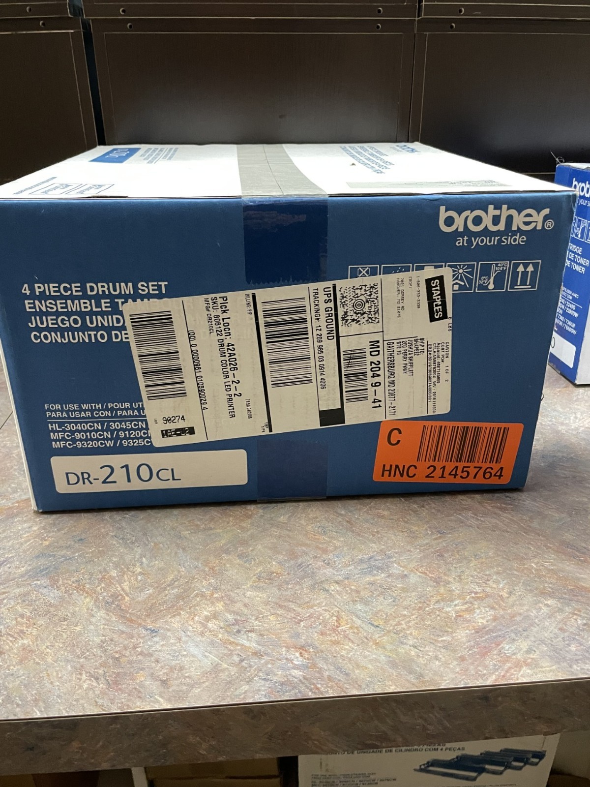 New Unopened box. brother printer ink cartridges