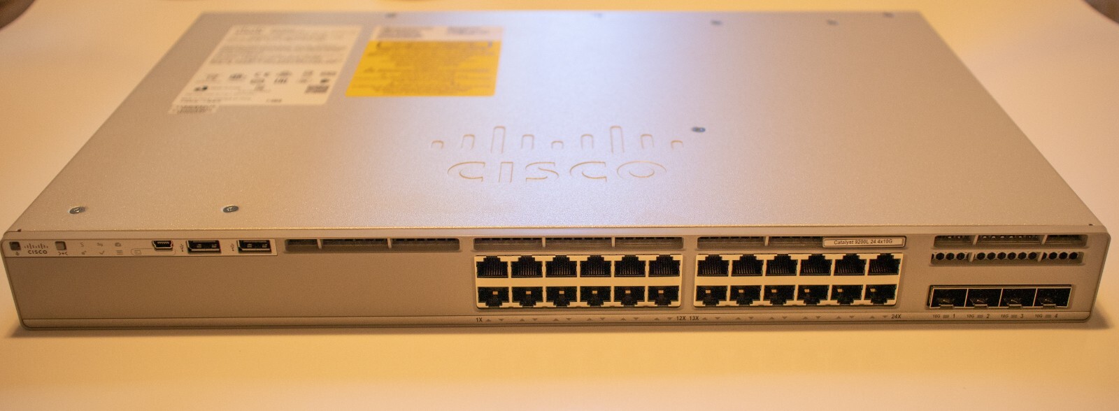 Cisco 9200L-24T-4X-E GENUINE CISCO OPEN BOX 10GB SPF+
