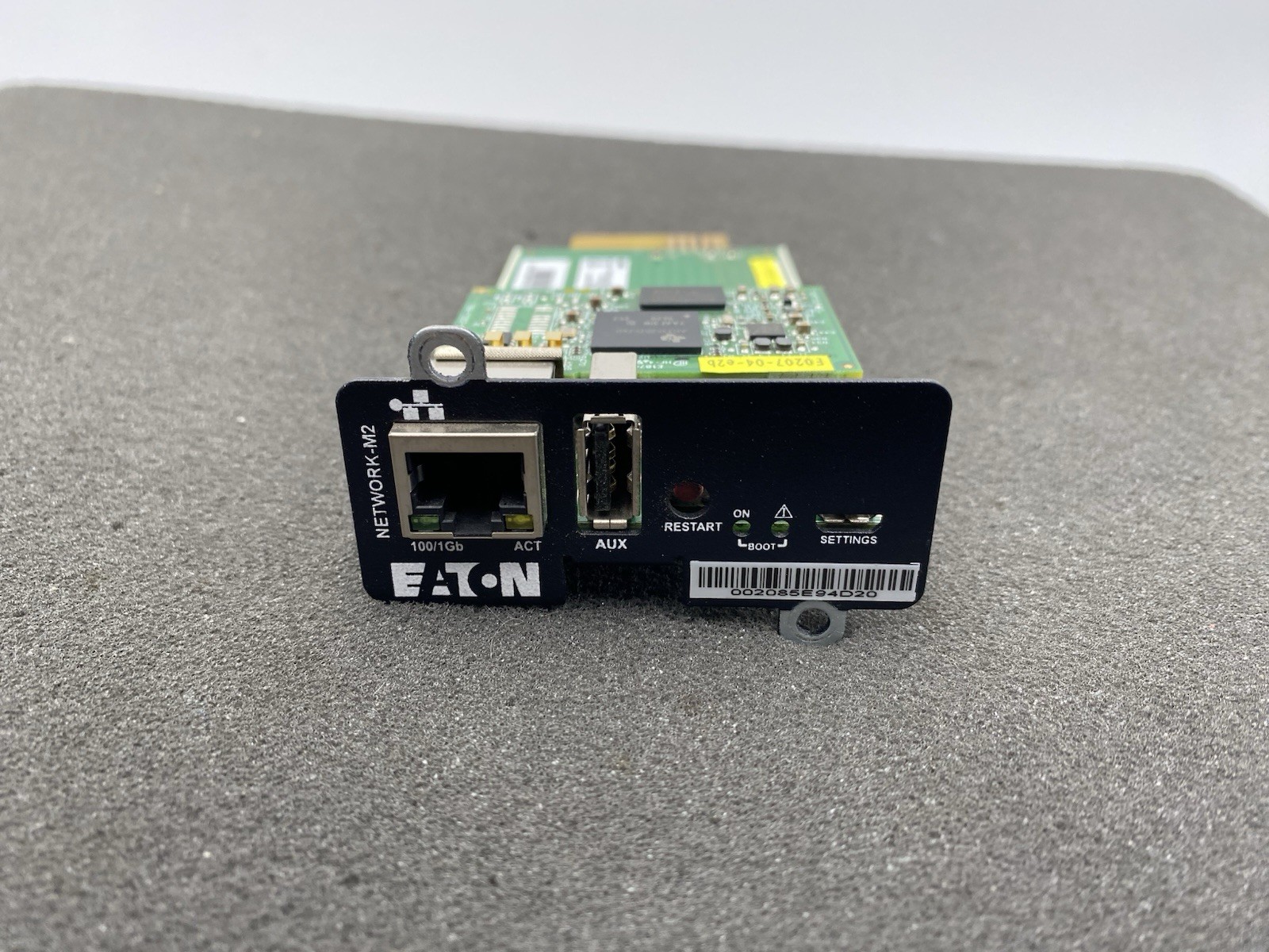 Eaton Gigabit Internal Network M2 Card 744-A3983 Rev: 02