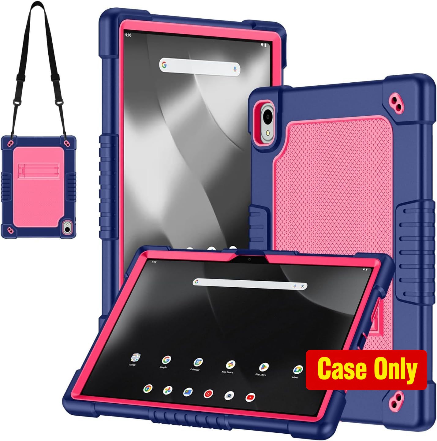 Case for Walmart Onn 11 inch Tablet Pro 2024, Soft Silicone with Shoulder Strap