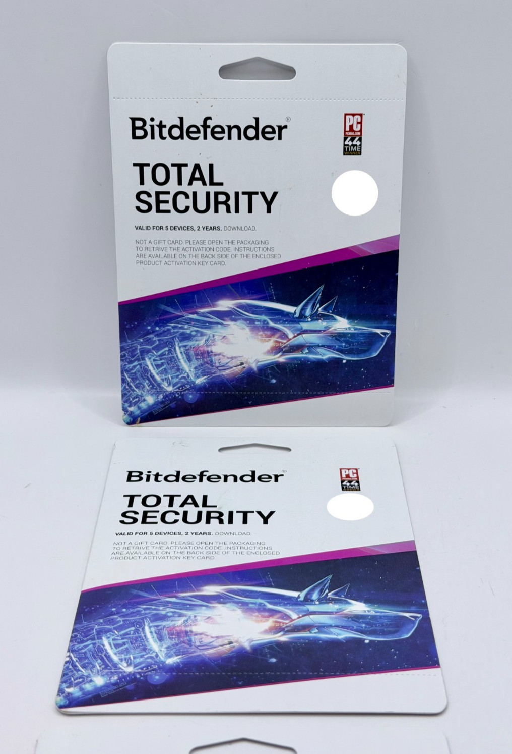 Bitdefender TOTAL SECURITY 2025 Activation Card for 5 Devices for 2 Years - NEW