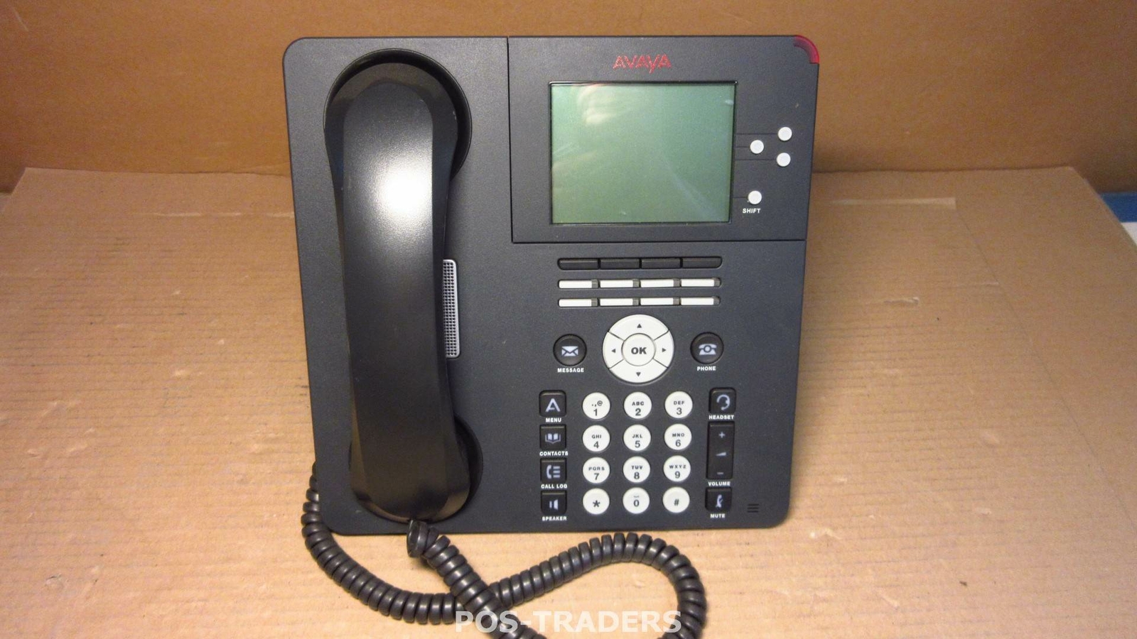 Avaya 9650 IP Business/Office VoIP Telephone Phone Black INCL HANDSET + STAND