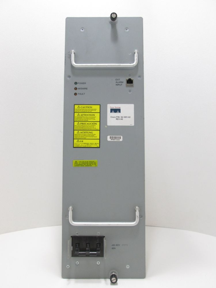 Cisco UBR10-PWR-DC IPUPACKAAA, 2400W DC PWR SUP FOR UBR10012