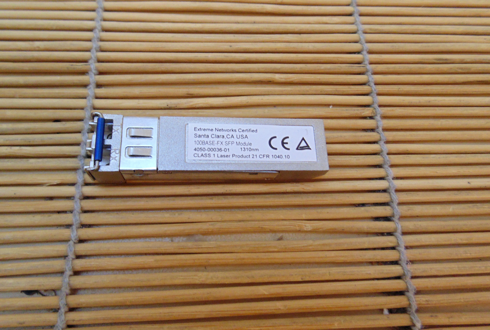 Extreme Networks Certified 4050-00036-01 100BASE-FX SFP Module 1310nm