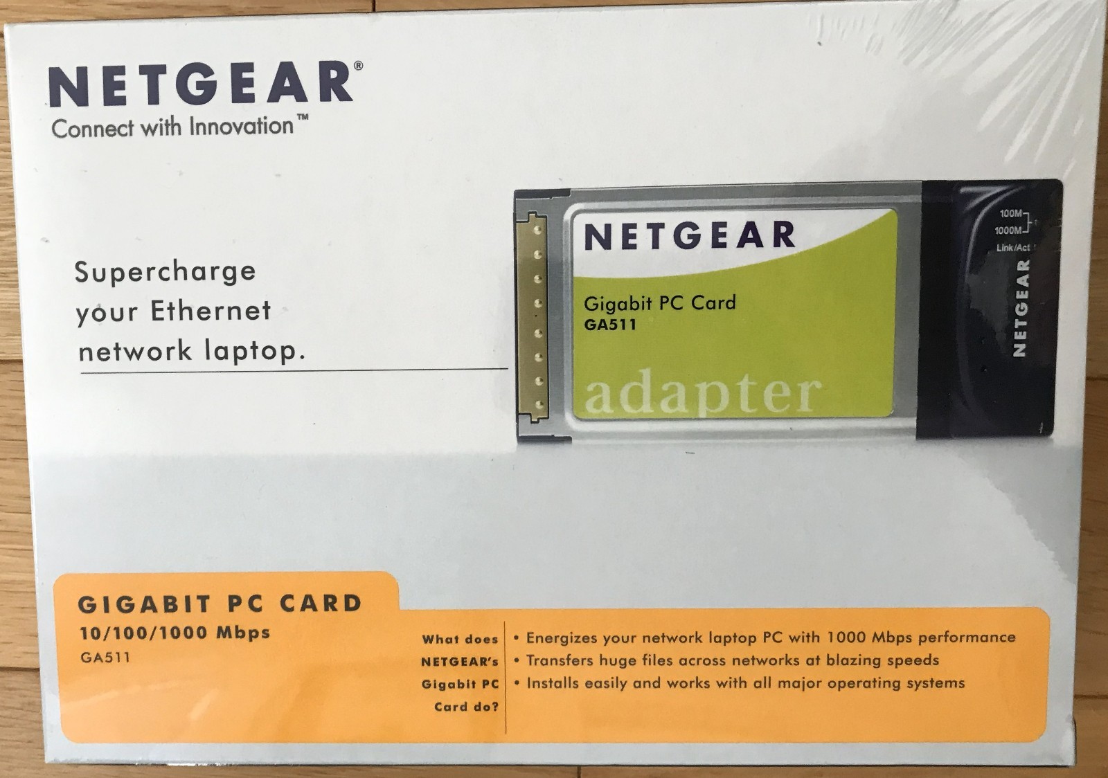 NetGear Adapter/Gigabit PCI (GA511) Network Adapter 10/100/1000GBPS- Brand New