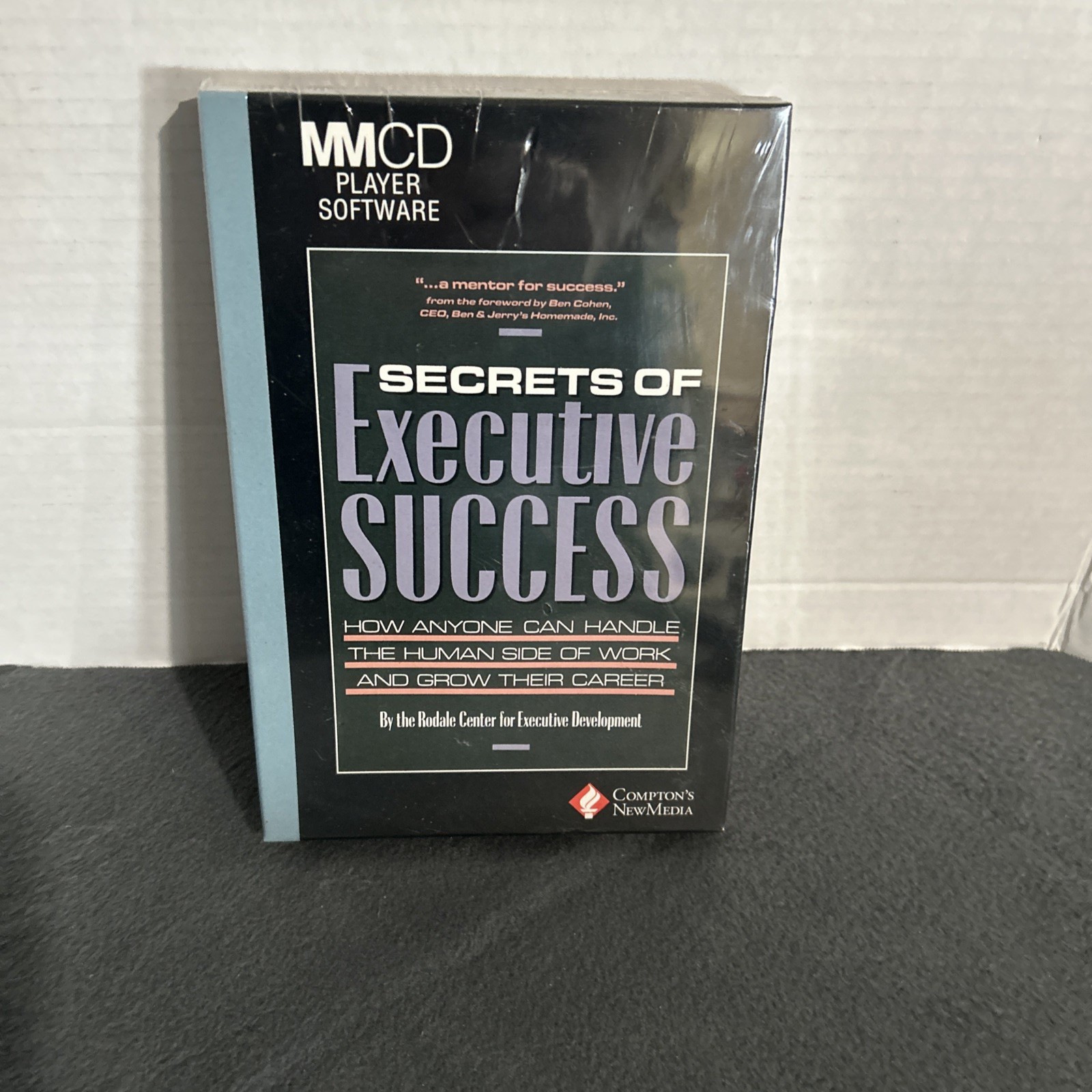 Secrets Executive Success 1992 Compton's MMCD CD-ROM BIG BOX NEW SEALED Sony