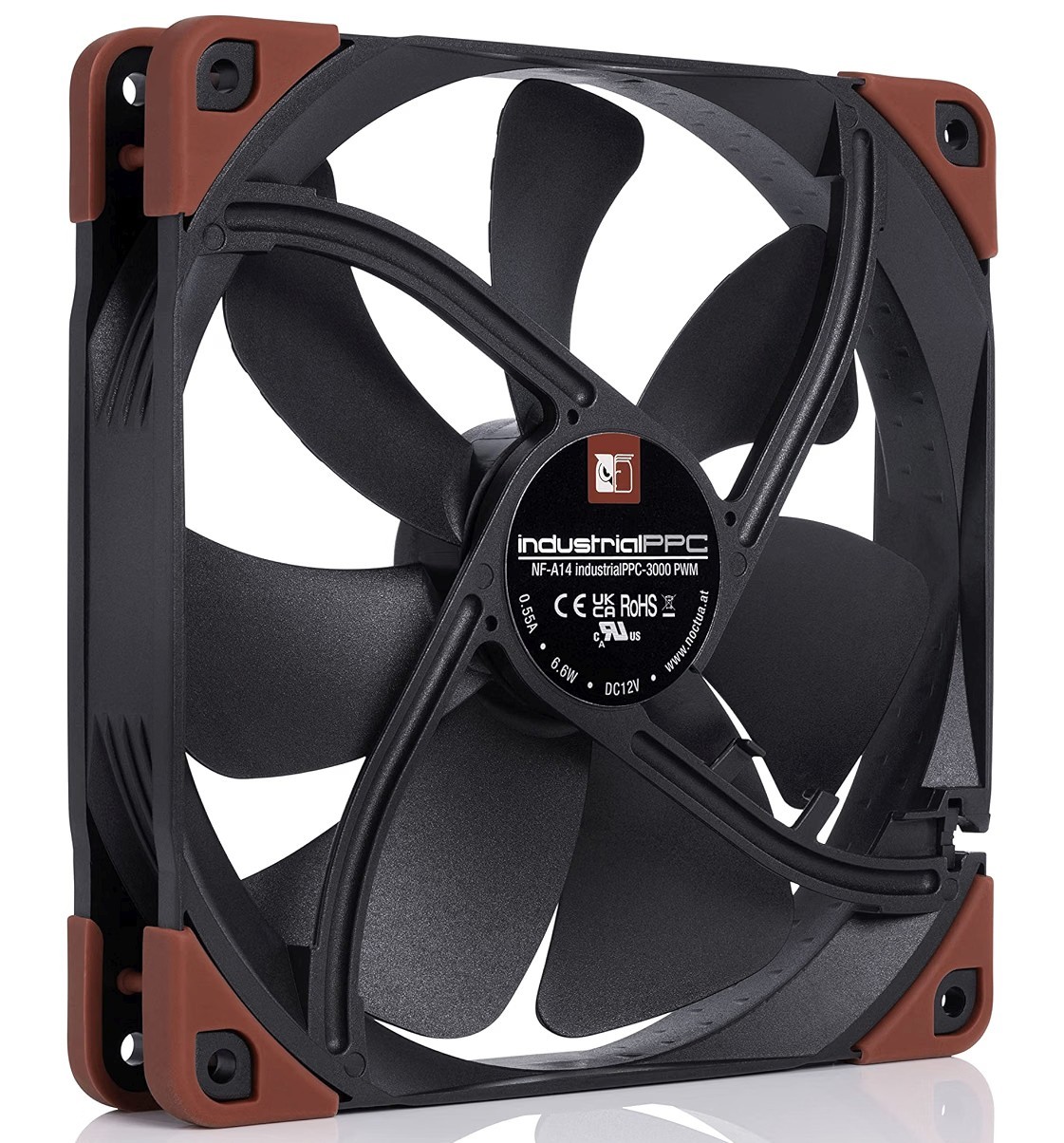 Noctua NF-A14 industrialPPC-3000 PWM 140mm High-Performance Industrial 4-Pin Fan
