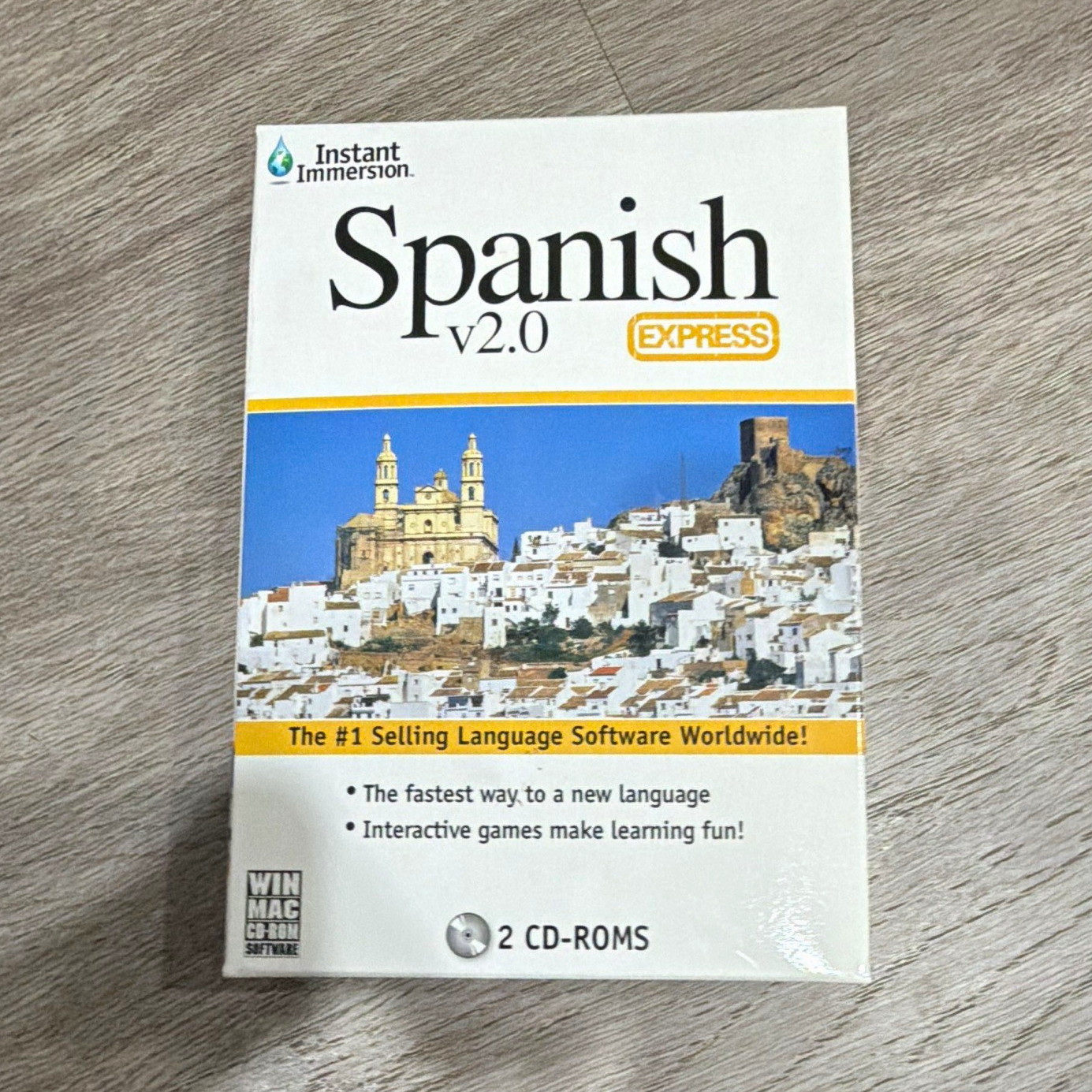 Instant Immersion Spanish v2.0 Express Language Course — 2 CD-ROMs Win/Mac