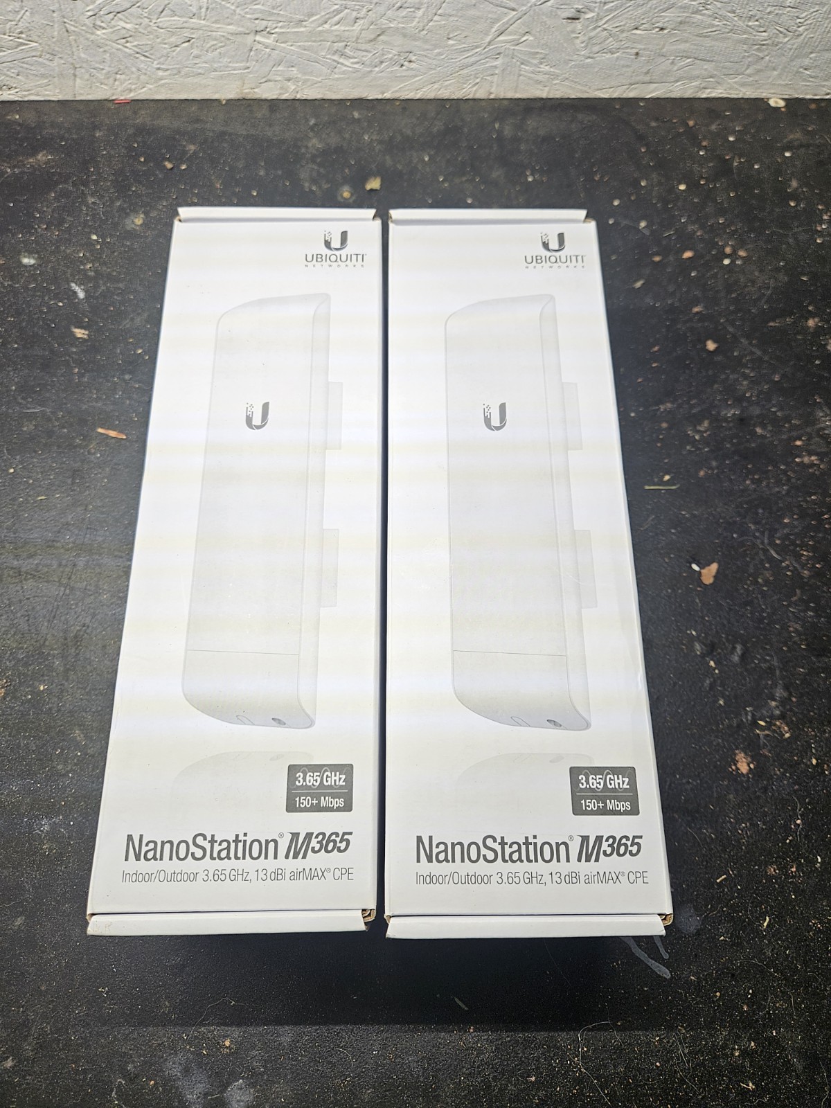 Ubiquiti Networks NanoStation M365 CPE 3.65GHz 150+ Mbps NSM365 - lot of 2