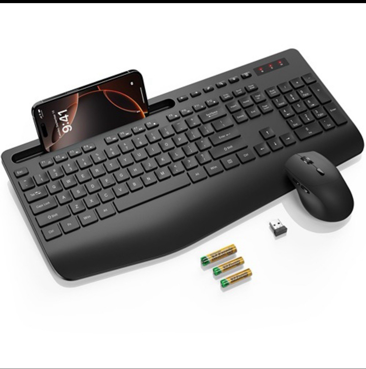 SABLUTE Wireless Keyboard and Mouse Combo