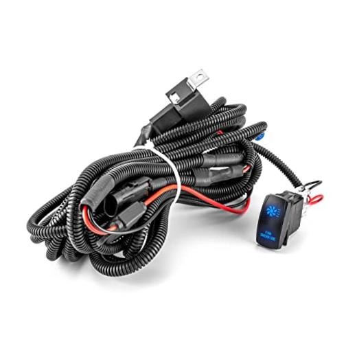 160W Cooling Wiring Harness Kit Fit UTV ATV Off-Road Fan Override