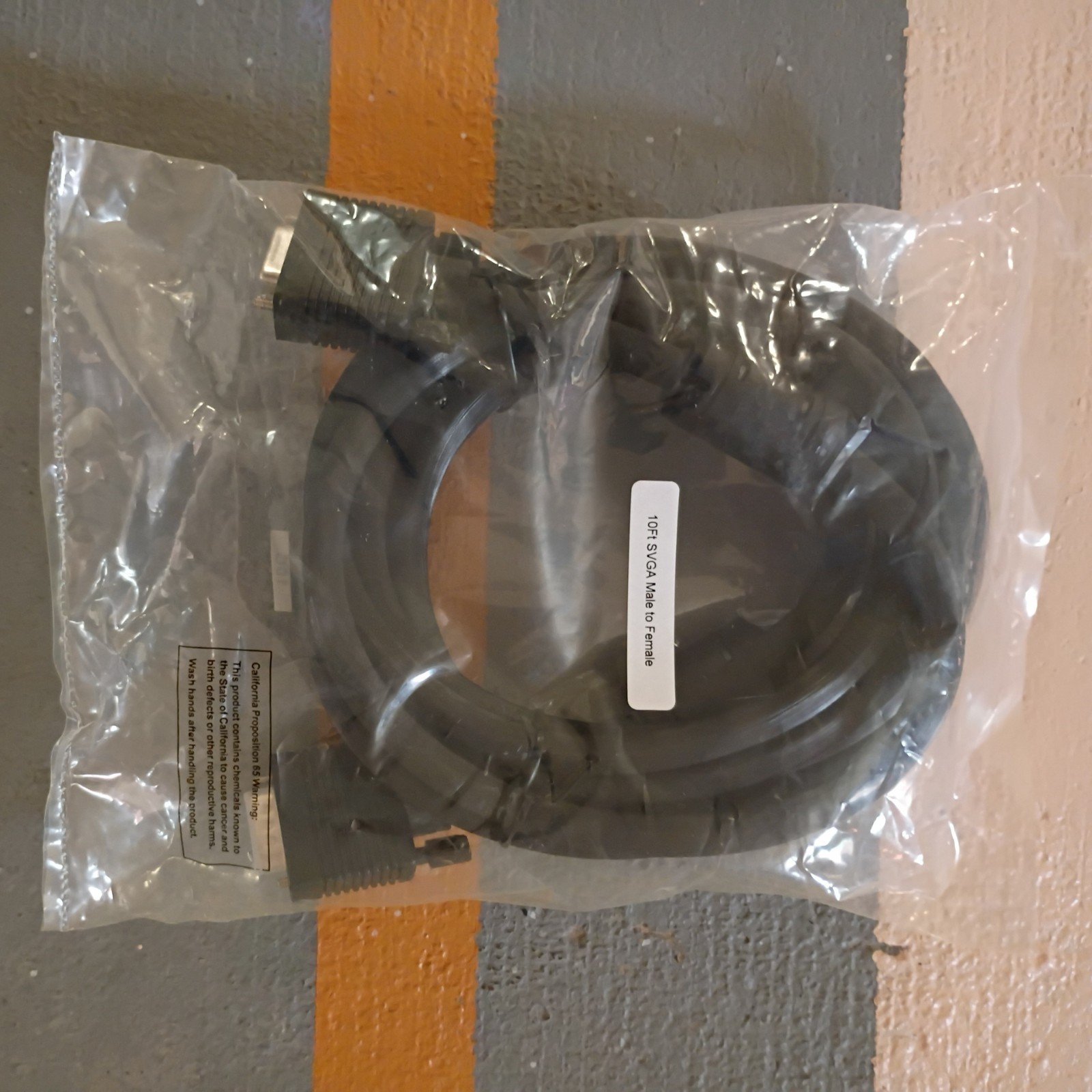 10FT SVGA Cable Extension Male to Female