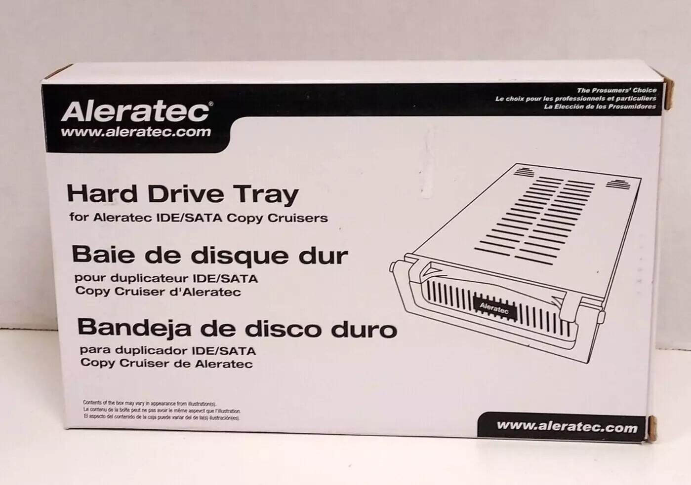 Aleratec Hard Drive Tray for IDE/SATA Copy Cruisers