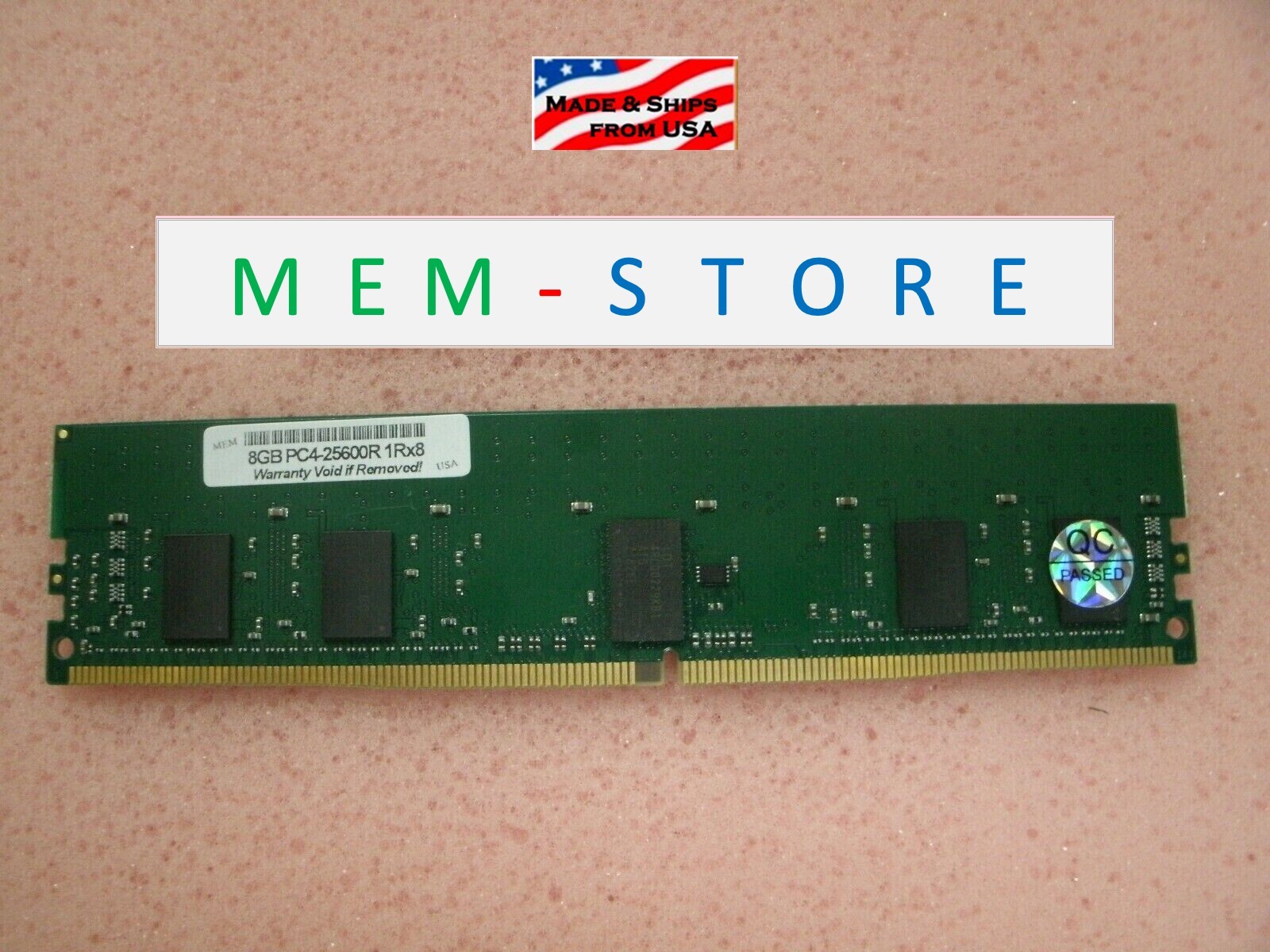 8GB DDR4 3200MHz RDIMM KSM32RS8/8HDR KSM32RS8/8MRR Compatible Replacement Memory