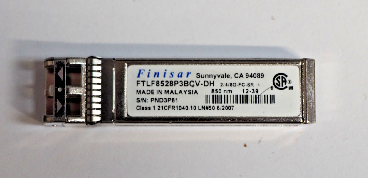 Lot of*13 Finisar FTLF8528P3BCV-DH 8Gb SFP+ 850nm 150m Optical Transceiver