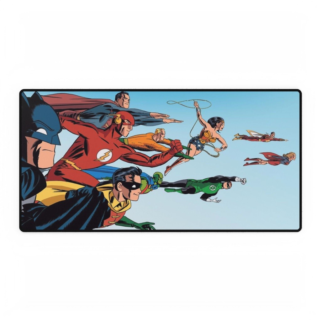 DC Comics Justice League Flying Movie Logo Mouse Pad Desk Mats