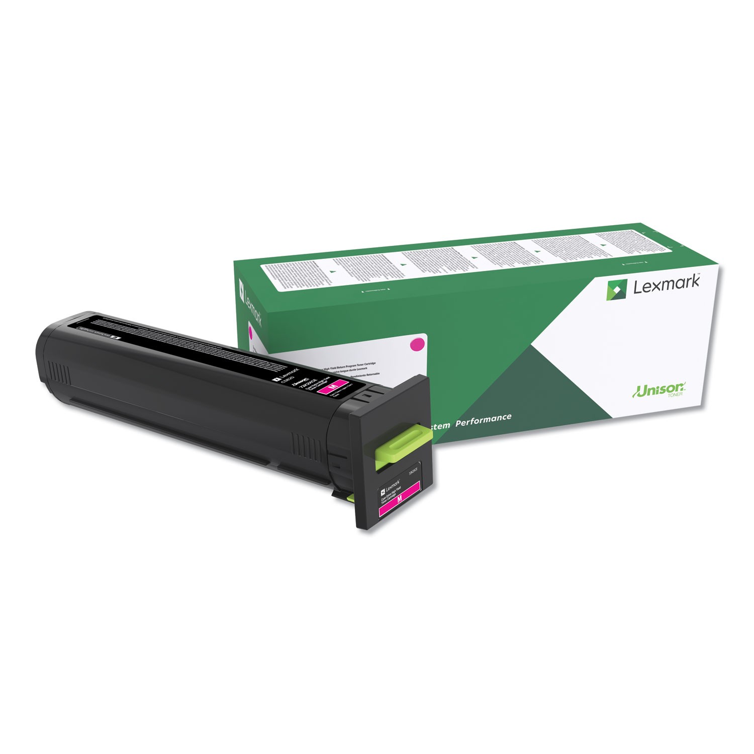 Lexmark™ 72K1XM0 (CS820) Return Program Extra High-Yield Toner, Magenta