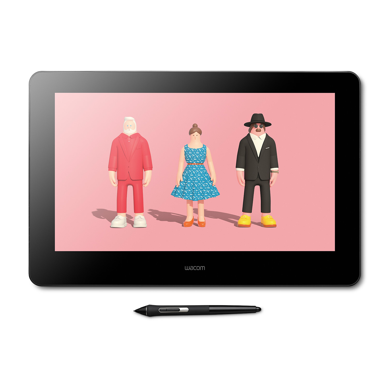 Wacom Cintiq Pro 16 Creative Pen and Touch Display Graphic Drawing Monitor, C...