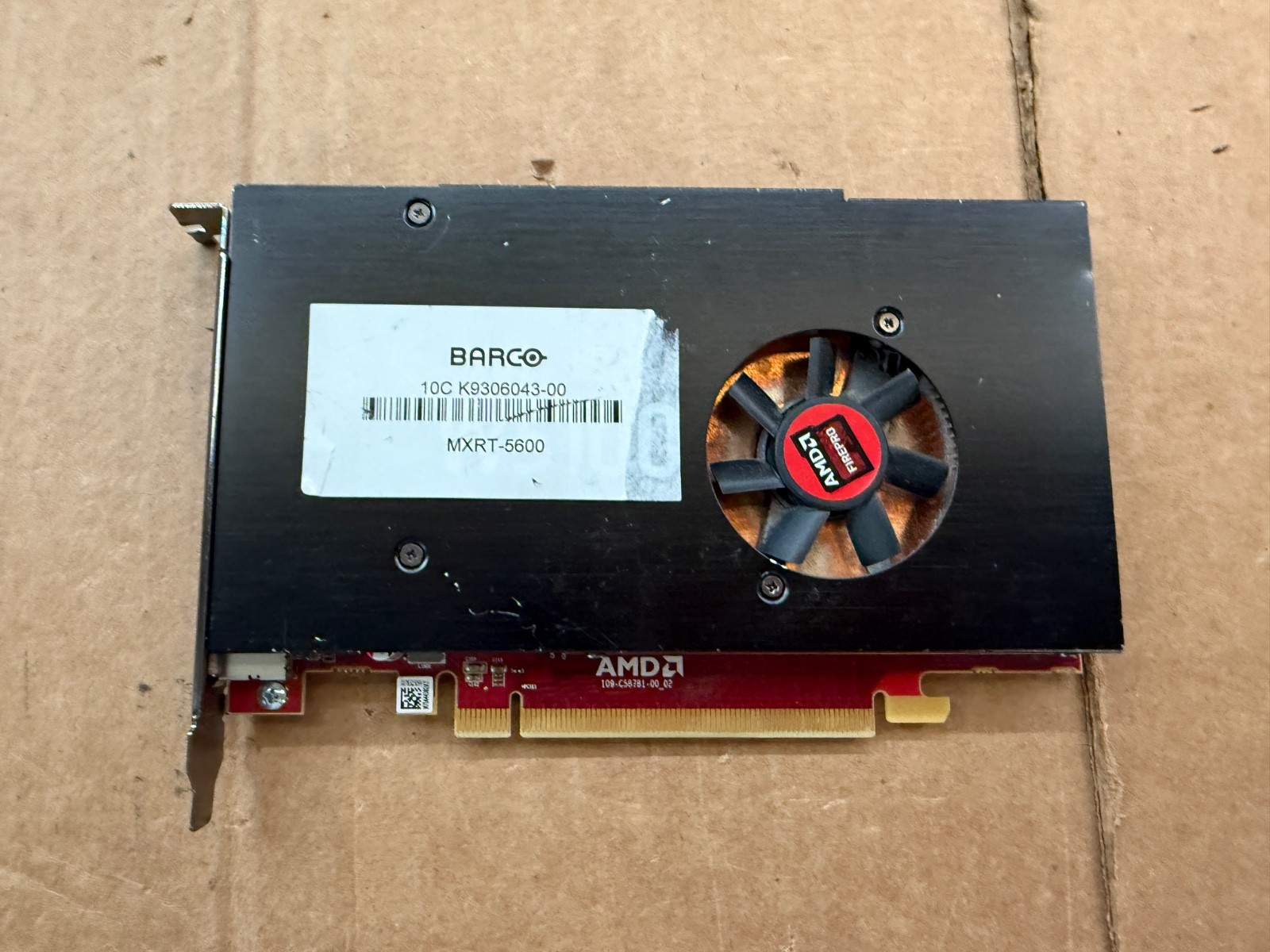 Barco MXRT-5600 AMD FirePro W5100 4GB GDDR5 PCIe Graphics Card GPU