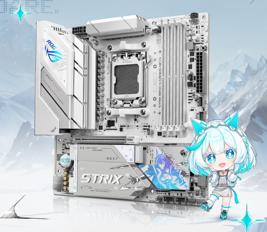 ASUS ROG STRIX B850-G GAMING WIFI S AM5 small blowing snow Motherboard