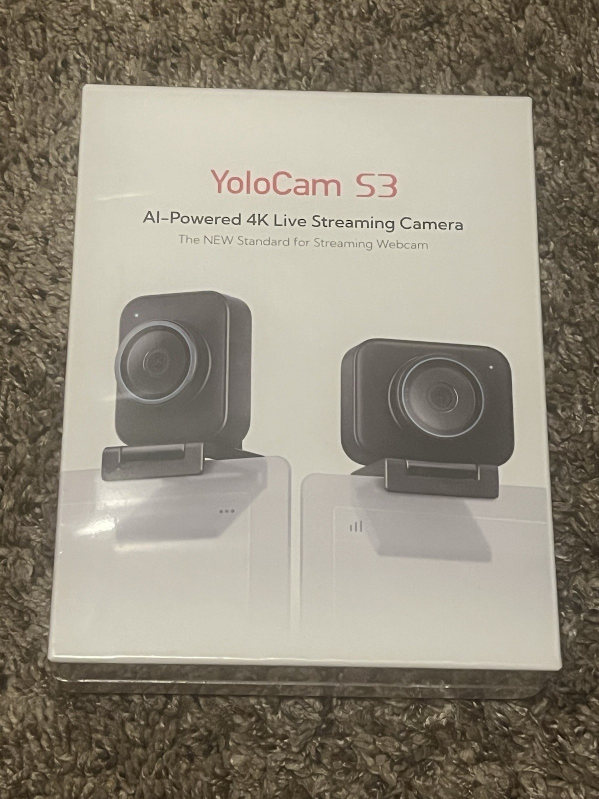 YOLOLIV YoloCam S3 4K Gaming Streaming Webcam Brand New YouTube Twitch
