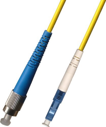 15M Singlemode Simplex Fiber Optic Cable 9/125 FC LC Patch Cable Patch Cord
