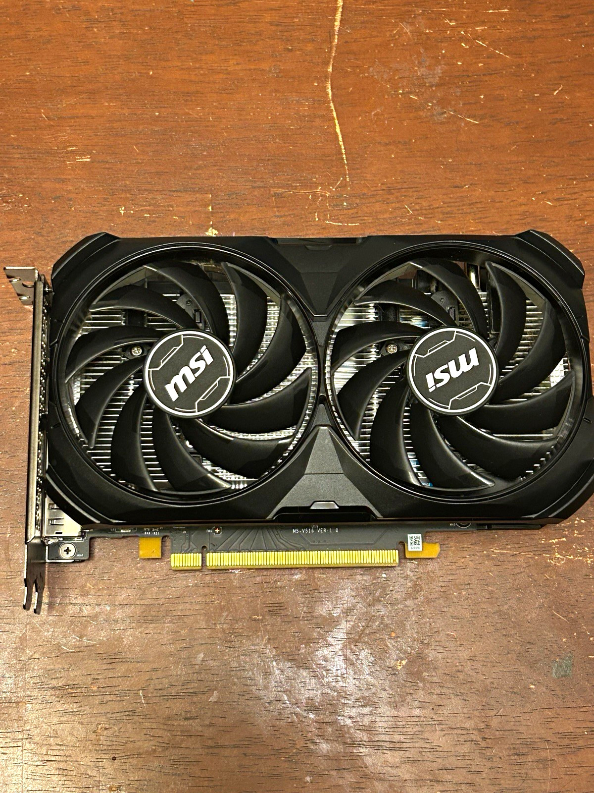 MSI GeForce RTX 4060 VENTUS 2X BLACK 8GB OC PCIe HDMI/DisplayPort
