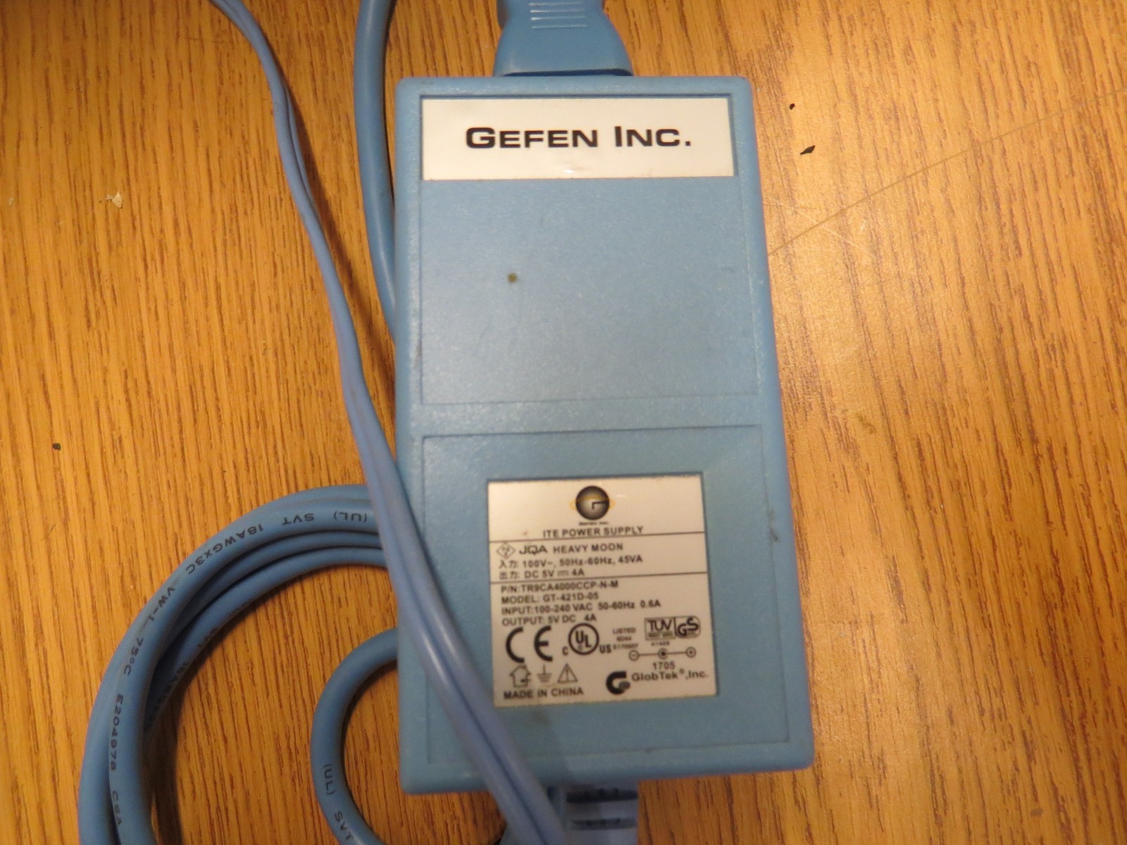  Gefen ite power supply  gt-421d-05 with power cord