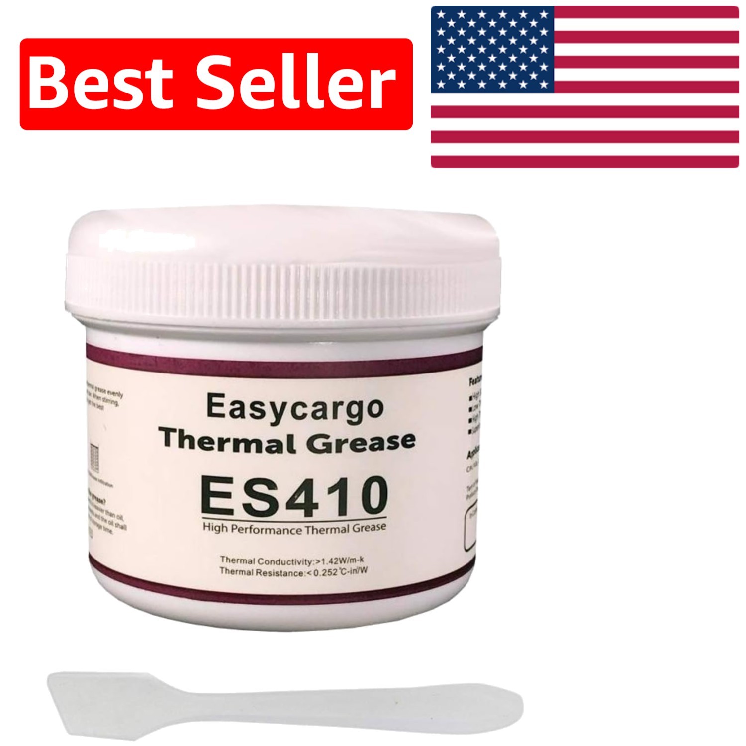 200g  Thermal Paste Kit for Optimal Cooling of CPU, GPU, and Transistors