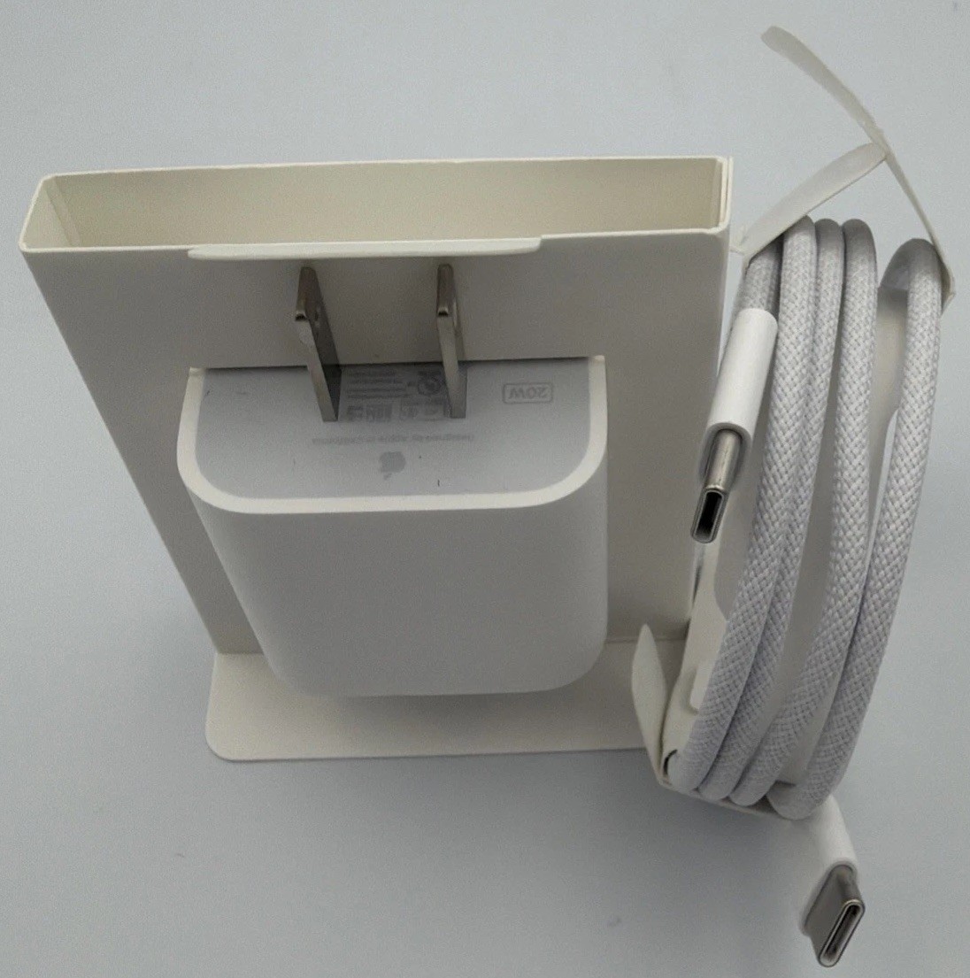 Genuine Apple 20W USB-C Adapter + 60W USB-C Cables 1M A2795 Fast Shipping