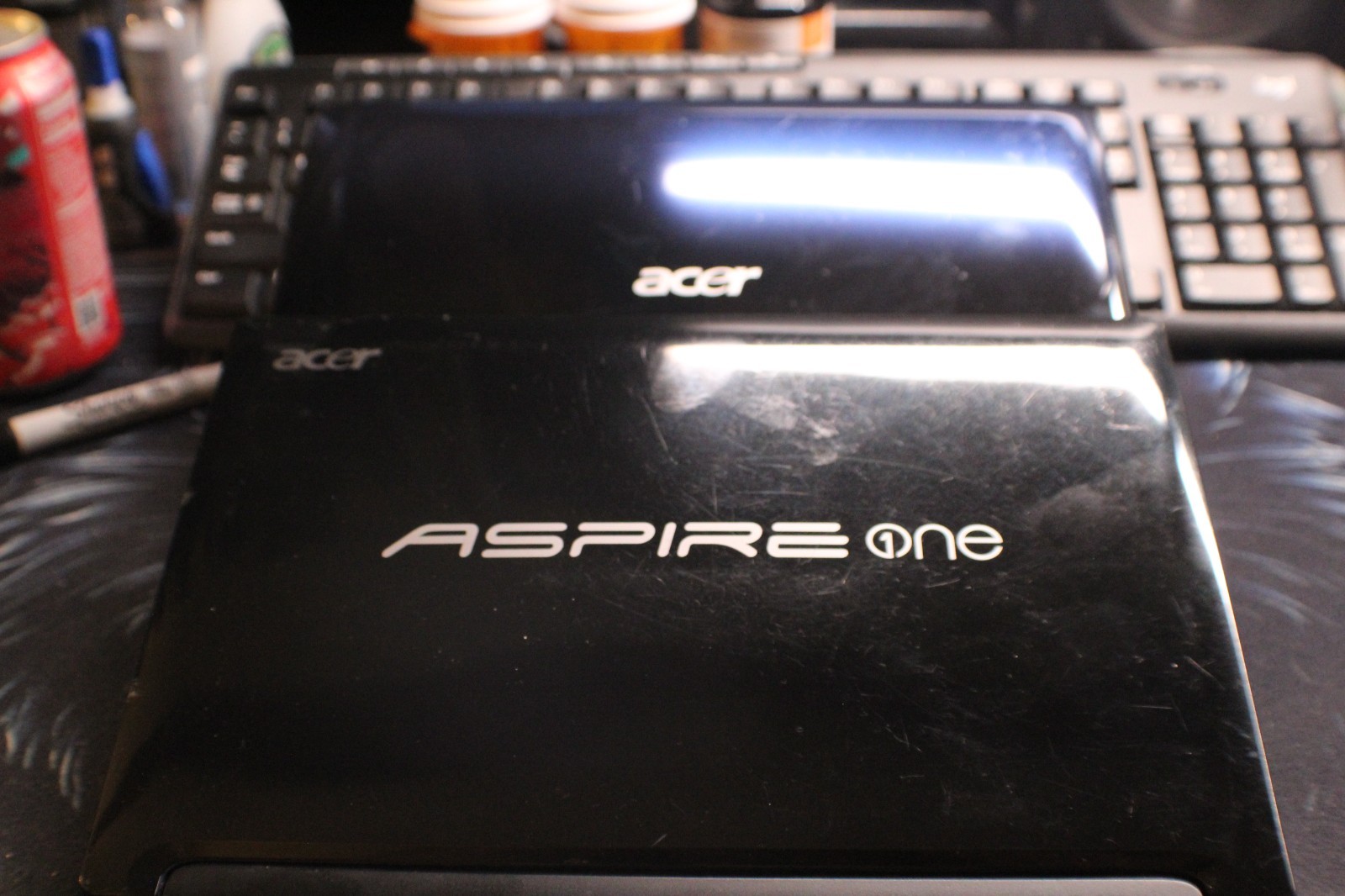 2 Aspire One netbooks 