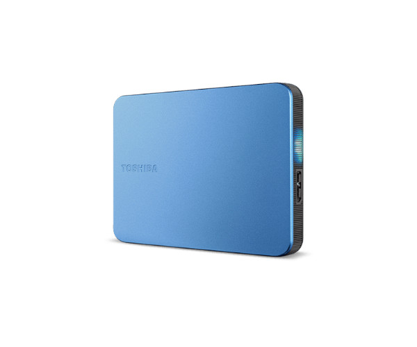 Toshiba Canvio Flex 1TB External Hard Drive 2.5 USB-C Blue HDTX210EPCAA Portable