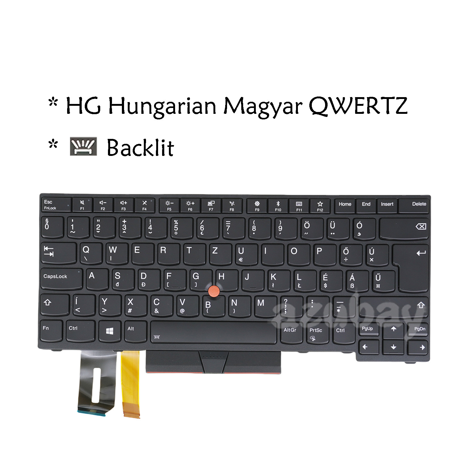 Magyar Billentyűzet for Thinkpad E480 E485 E490 E495 L480 L490 T480s T490 T495