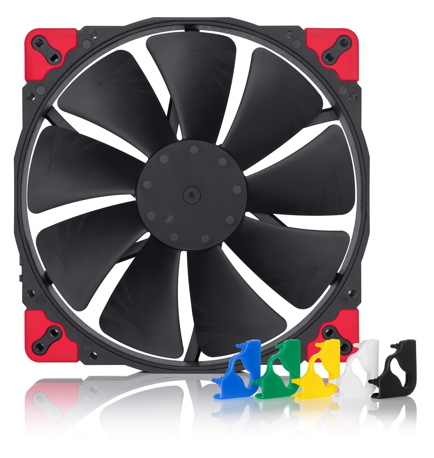 Noctua NF-A20 PWM chromax.black.swap Premium Edition 200mm Quiet Cooling Fan