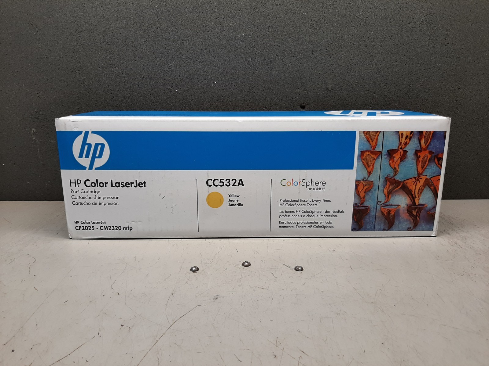 Gen HP 304A CC532A Yellow Toner Cartridge CP2025 CM2320 OEM SEALED BOX