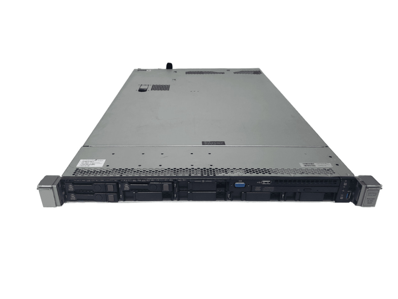 HP Proliant DL360 G9 2x Xeon E5-2630 V3 2.4Ghz 16-Cores  32gb  H240ar  3x Trays