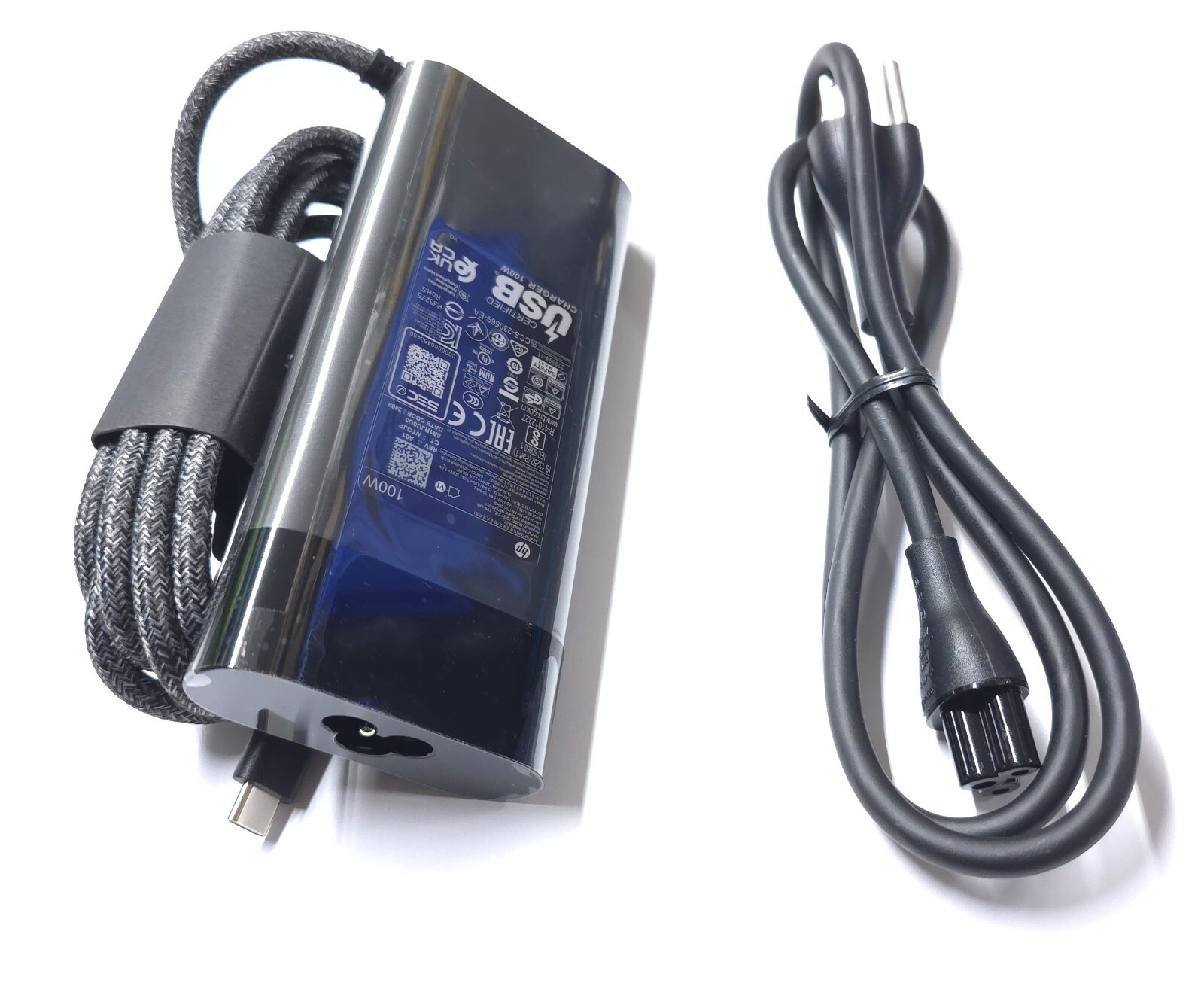 New Geniune 100W USB-C AC Charger For HP Pavilion 16-af0075cl 9T9X5UA#ABA 954R7A