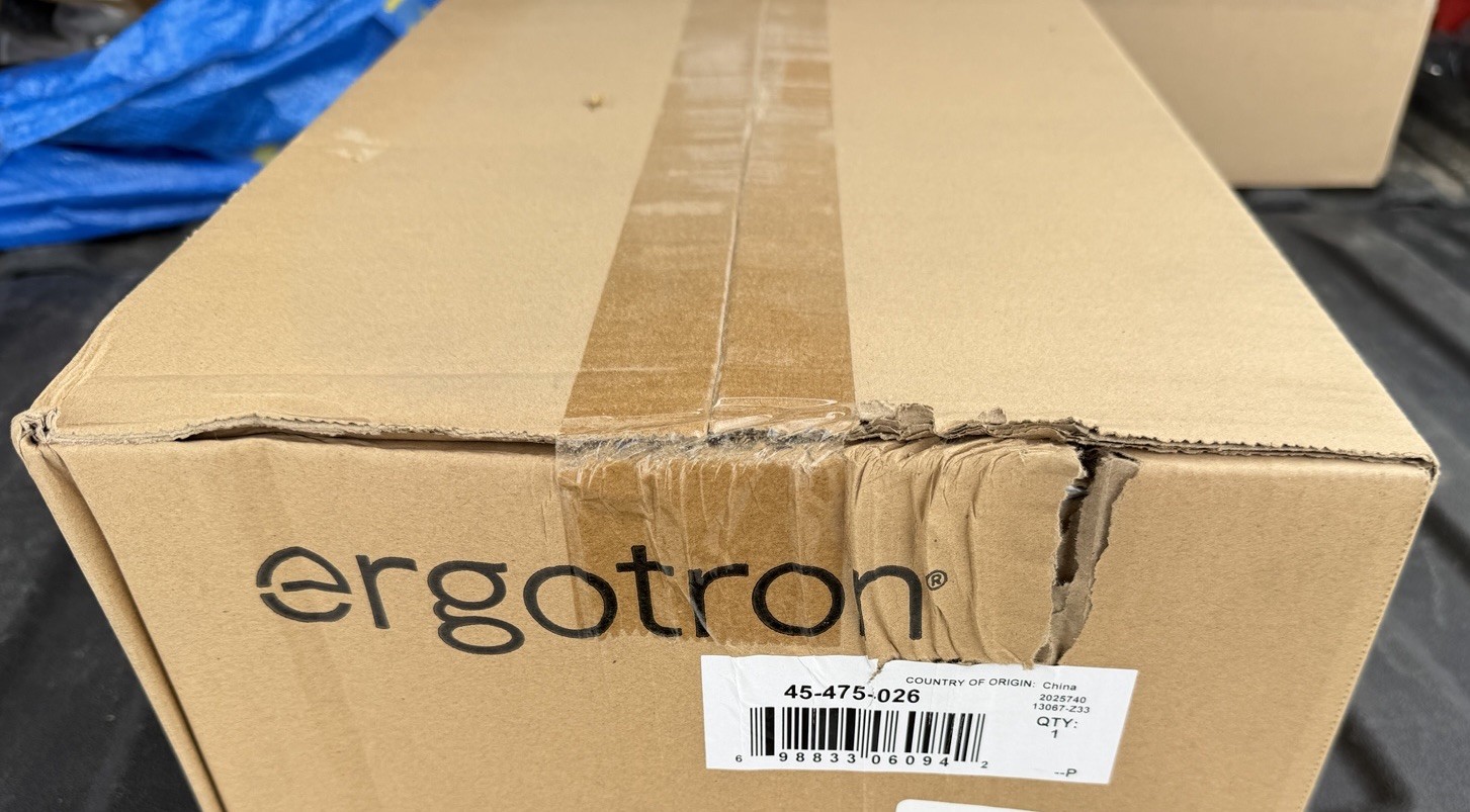 Ergotron HX Premium Heavy Duty Monitor Arm 45-475-026 Desk Mount