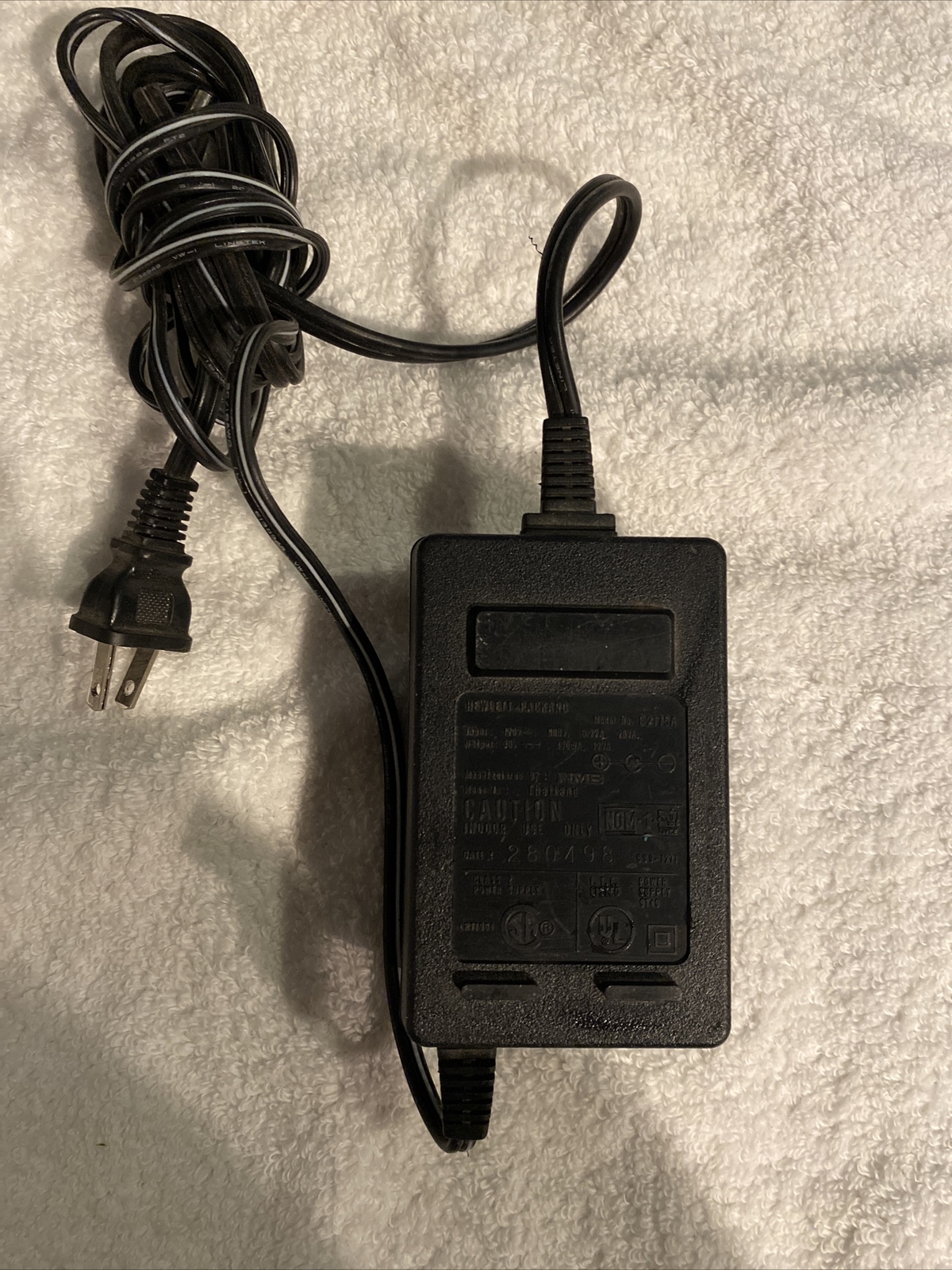 Genuine HP C2175A 30V 400mA 12VA AC Adapter for HP 
