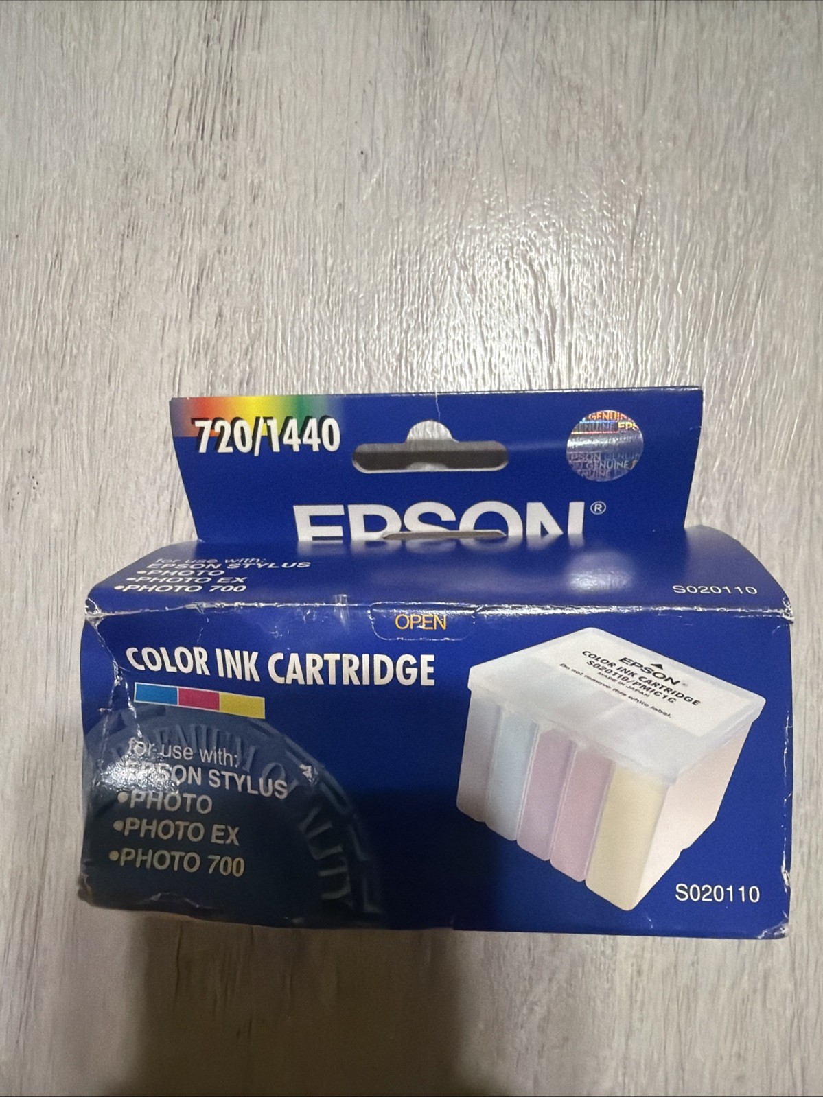 Epson 720/1440 Color Ink Cartridge Epson Stylus Photo,photo EX,photo700