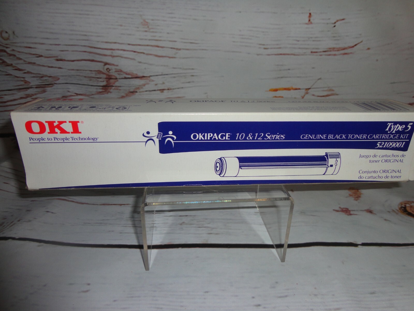 NEW OKI Genuine OEM OKIPAGE 10 & 12 Series 52109001 Black High Yield Toner