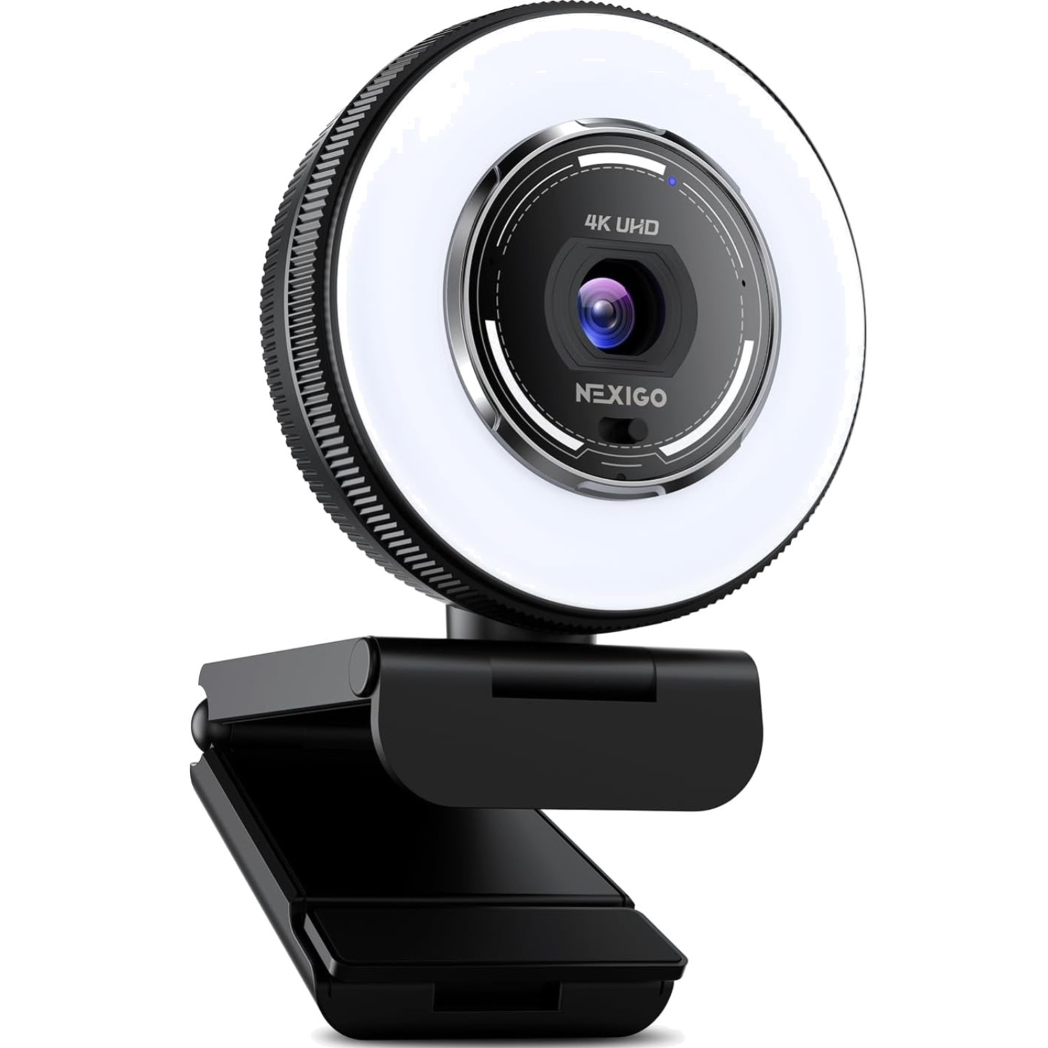 High-Quality N680E Pro 4K Webcam with Noise-Canceling Mics & USB Plug-and-Play