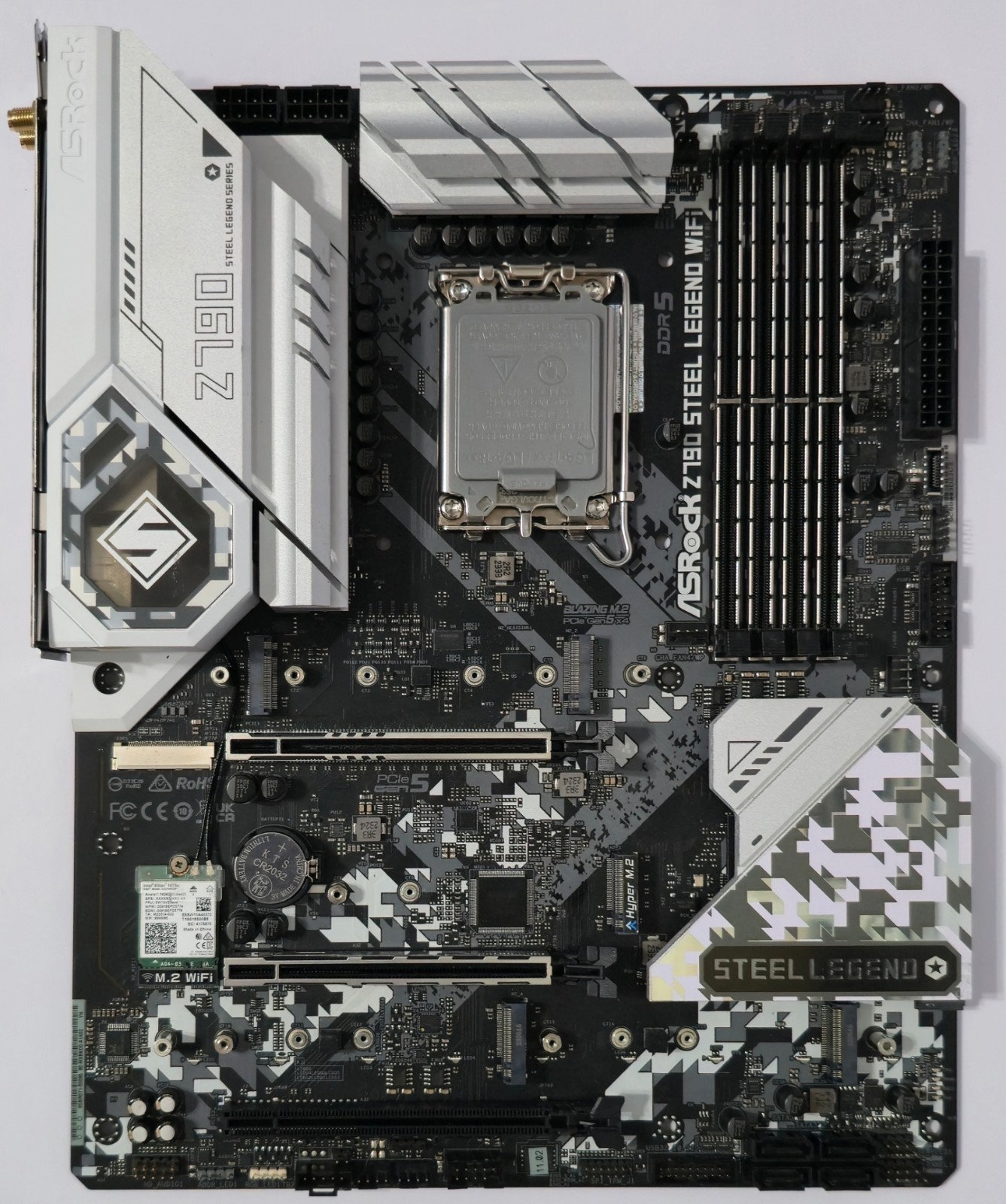 ASRock Z790 Steel Legend Wifi Intel LGA 1700 DDR5 ATX Motherboard *READ*