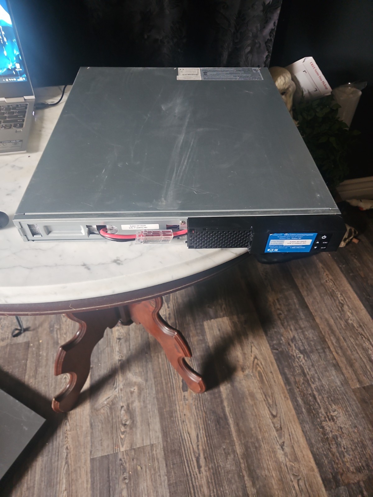 Eaton 5P1500R 1500VA Rackmount UPS – Powers On – Battery Fault – AS IS