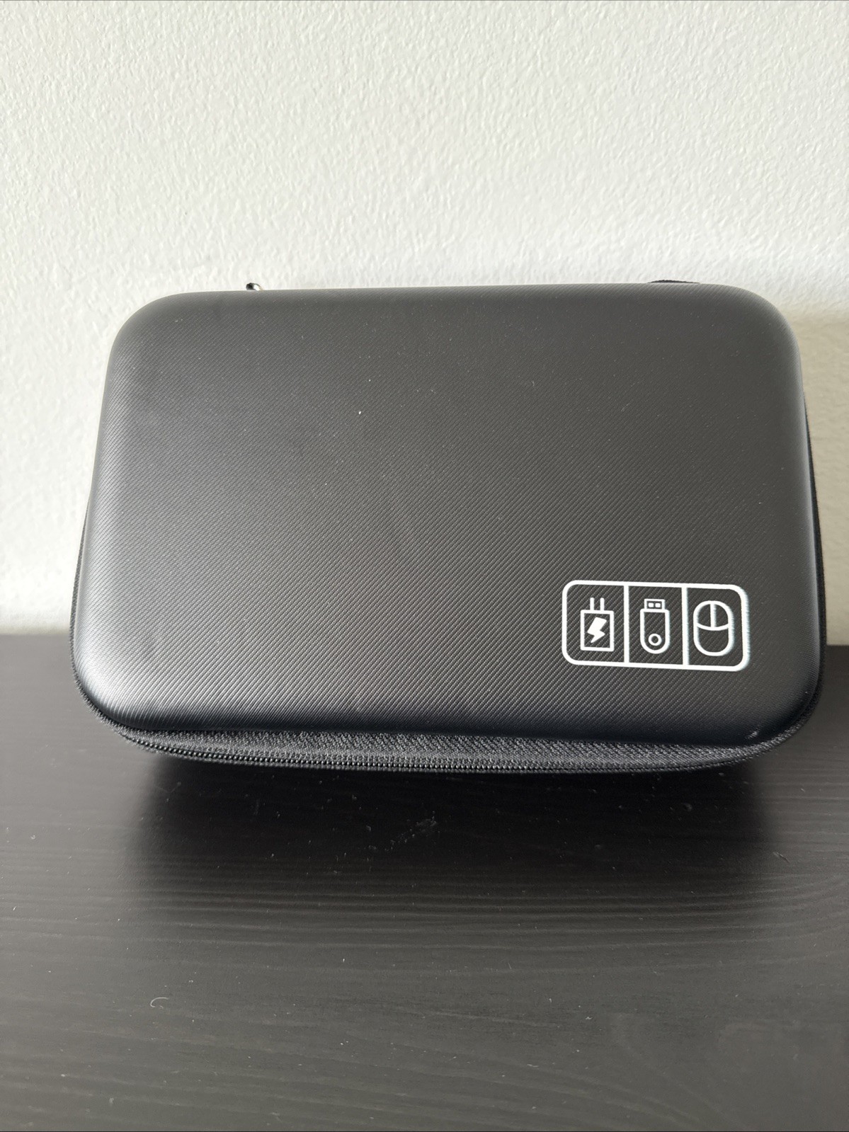 ProCase Hard Travel Electronic Organizer Large - 9.9 x 6.3 x 2.6 Inch, Black