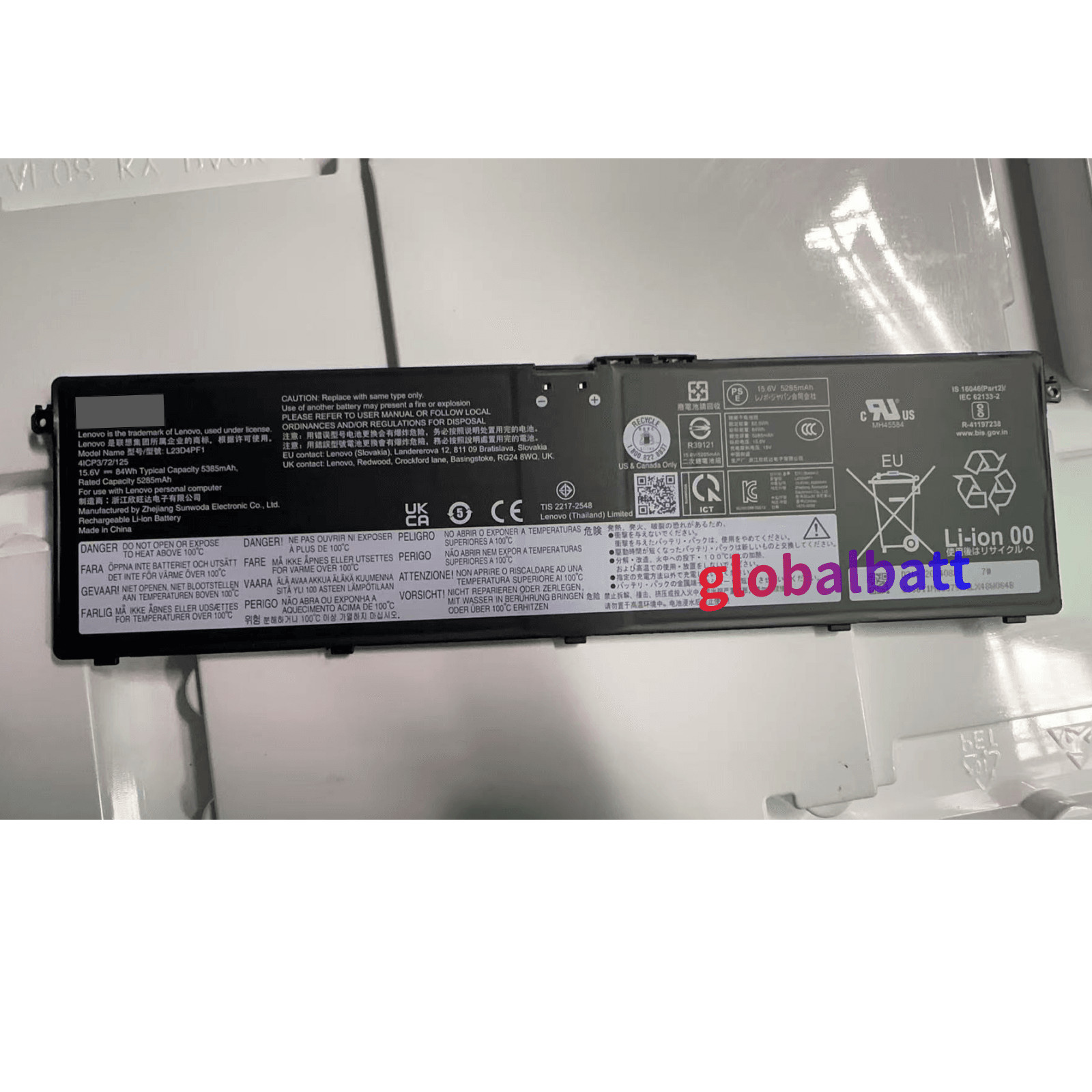 Genuine L23D4PF1 Battery for Lenovo Yoga Pro 9 16IMH9 L23N4PF1 L23X4PF1 L23B4PF1