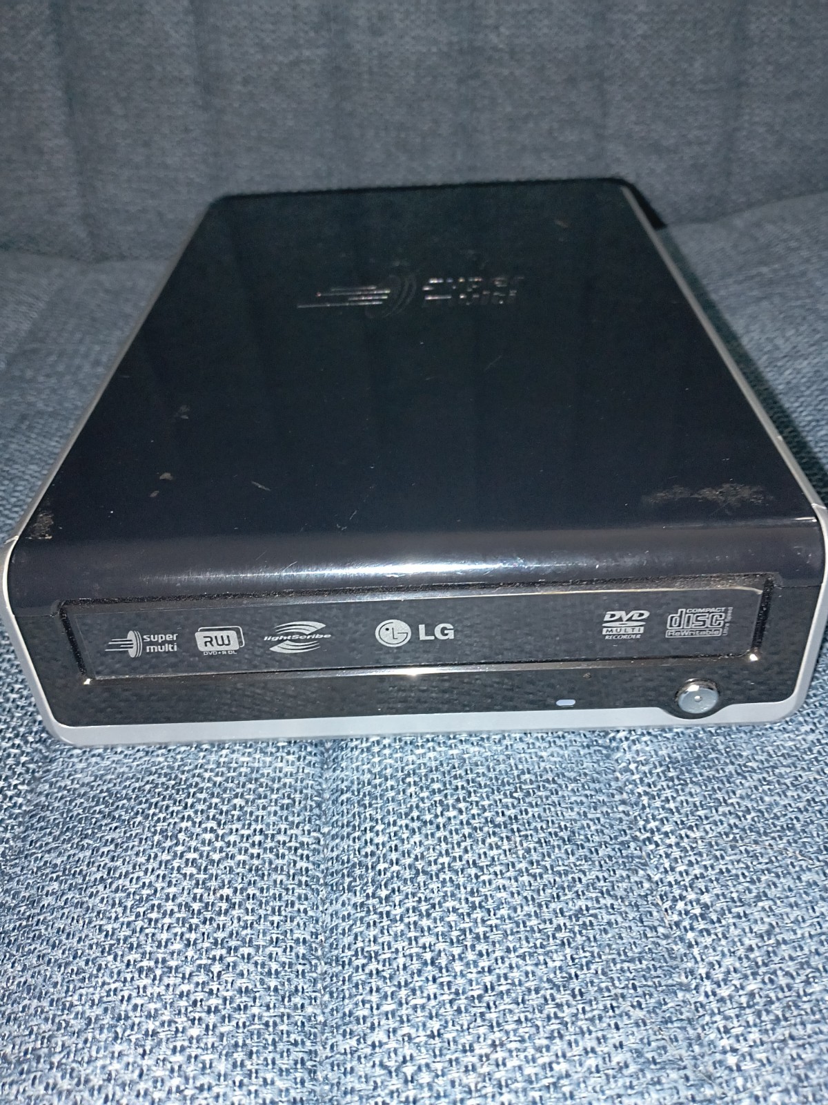 LG External Super Multi DVD Rewriter GSA - E40L Only No Dc Plug